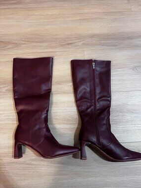 Burgundy Boots